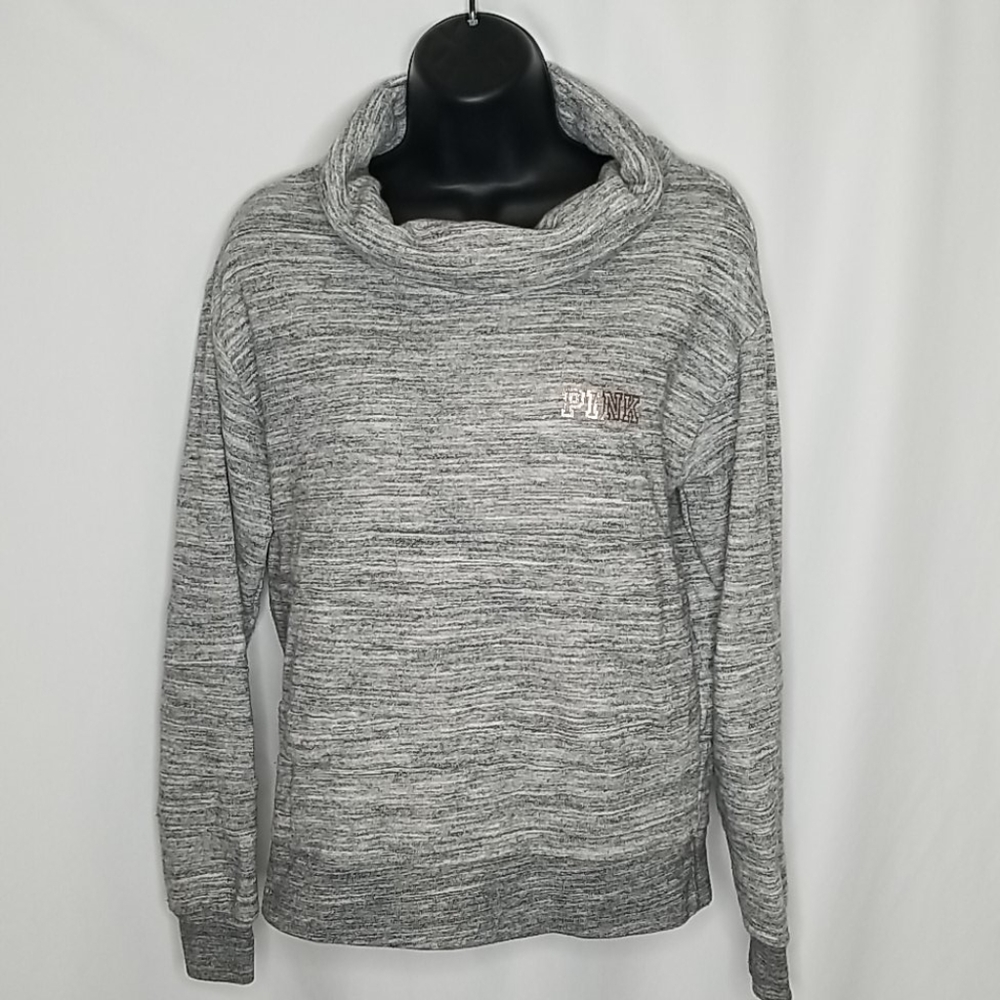 Pink Victoria’s Secret gray sweatshirt size XS